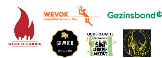 Logos deelnemende verenigingen